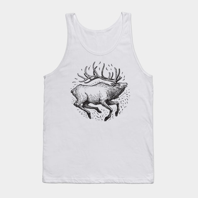 Elk Tank Top by calebfaires